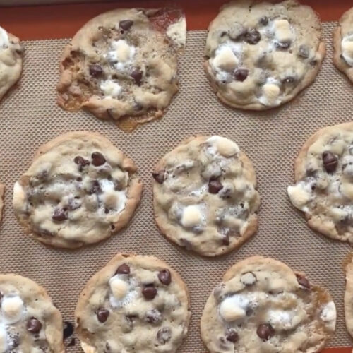 Chocolate Chip Marshmallow Cookies Recipe