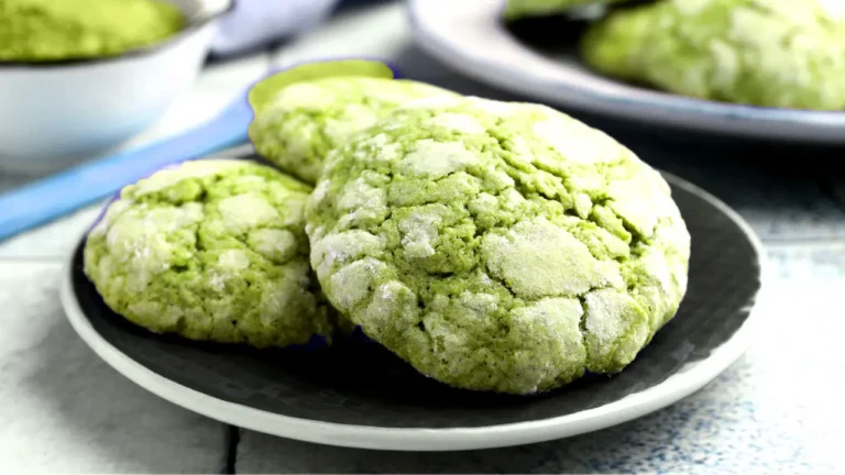 Matcho Crinkle Cookie Recipe