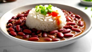 Cajun Ninja Red Beans and Rice Recipe