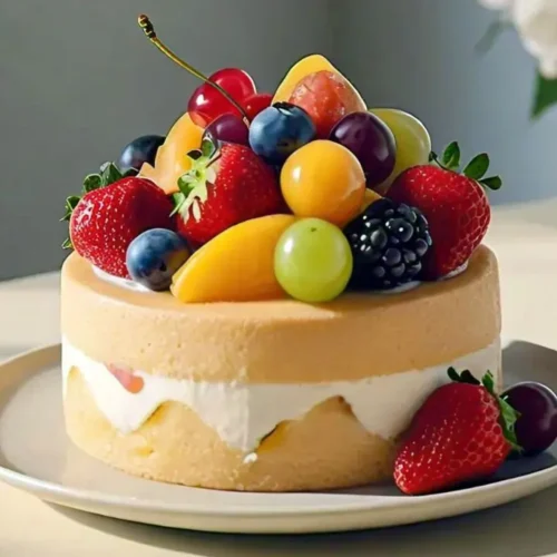 Fruit Basket Cake Recipe