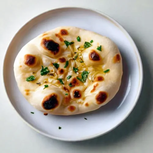 Homemade Garlic Naan Bread Recipe