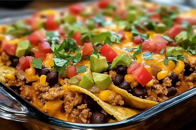 Walking Taco Casserole