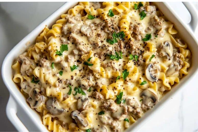 Beef Stroganoff Casserole