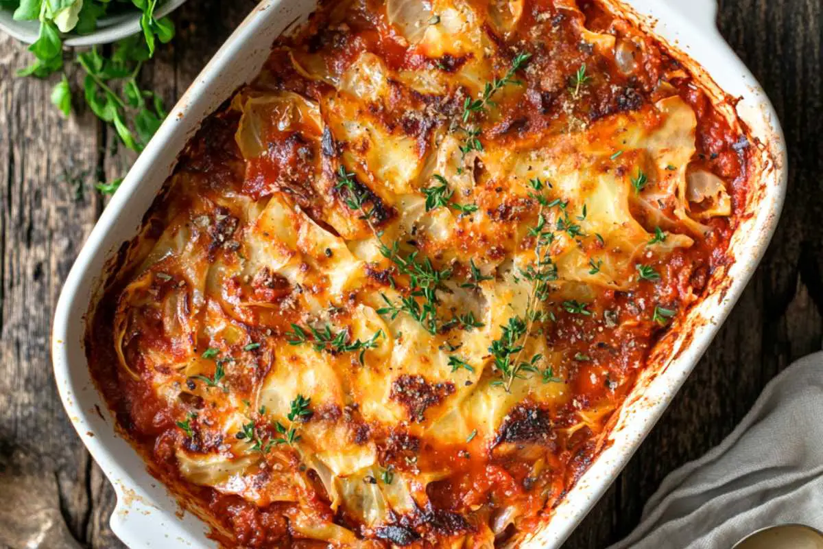 Cabbage Beef Casserole Recipe A Hearty and Comforting Classic