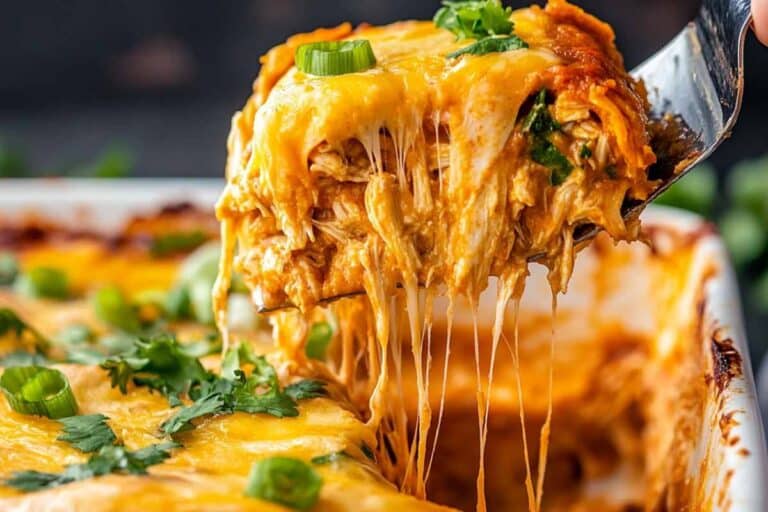 Cheesy Chicken Tamale Casserole Recipe