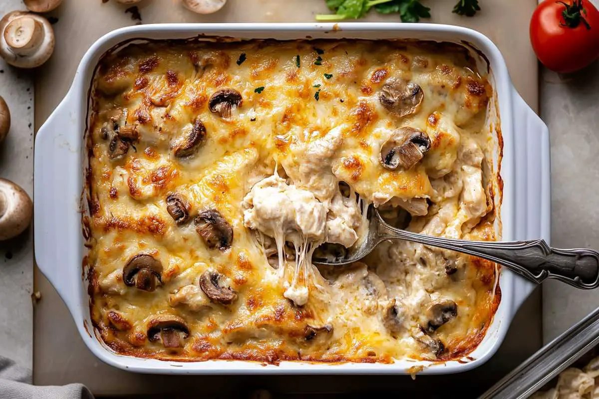 Chicken and Mushroom Casserole