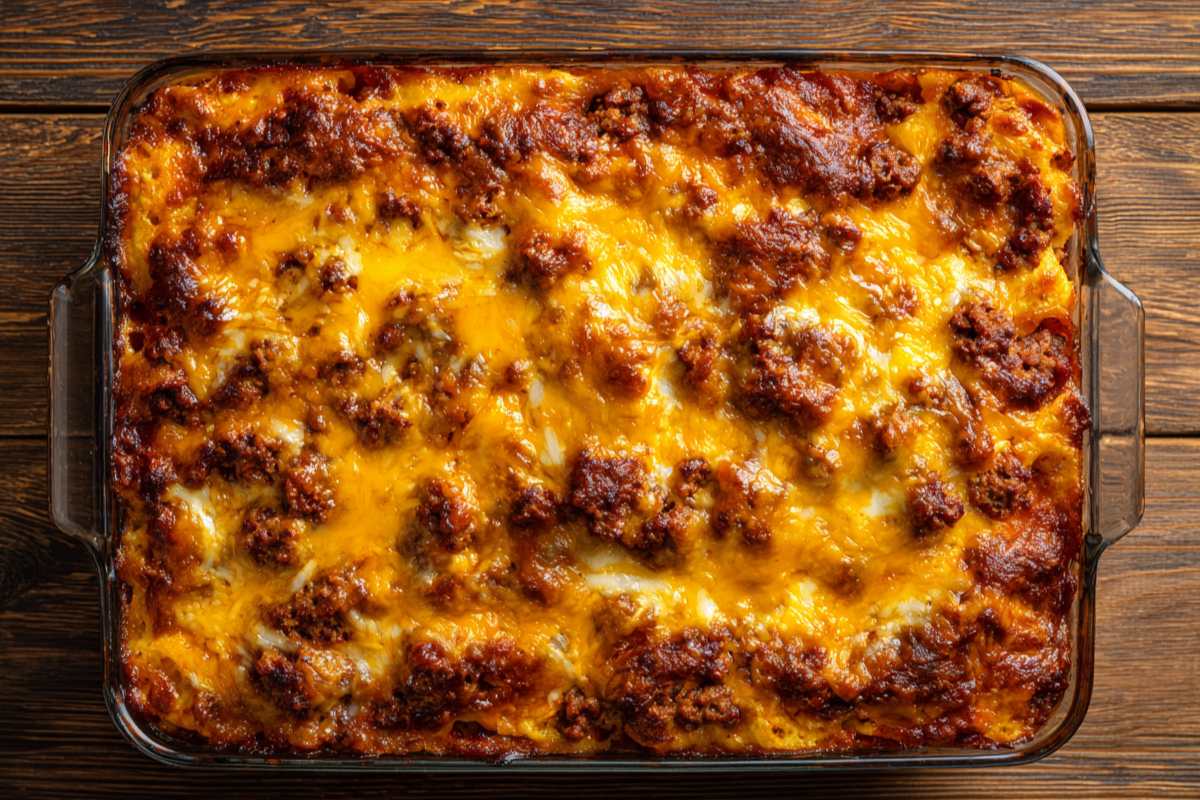 Easy and Delish Sloppy Joe Biscuit Casserole Recipe